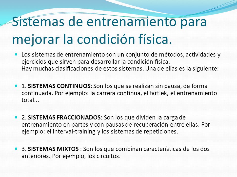 elementos basicos de la condicion fisica